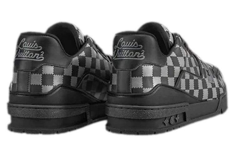 LOUIS VUITTON x Nigo Trainers 'Grey Plaid' 1A9J7N