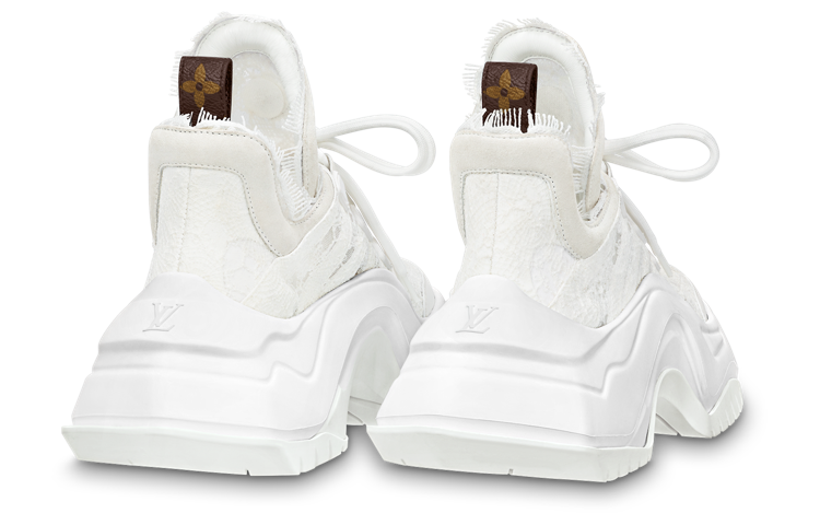 (WMNS) LOUIS VUITTON Archlight 2.0 Platform Sneakers 'White Lace' 1ABI41