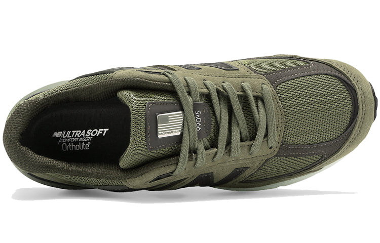 New Balance 990v5 Made In USA 'Covert Green' M990AE5