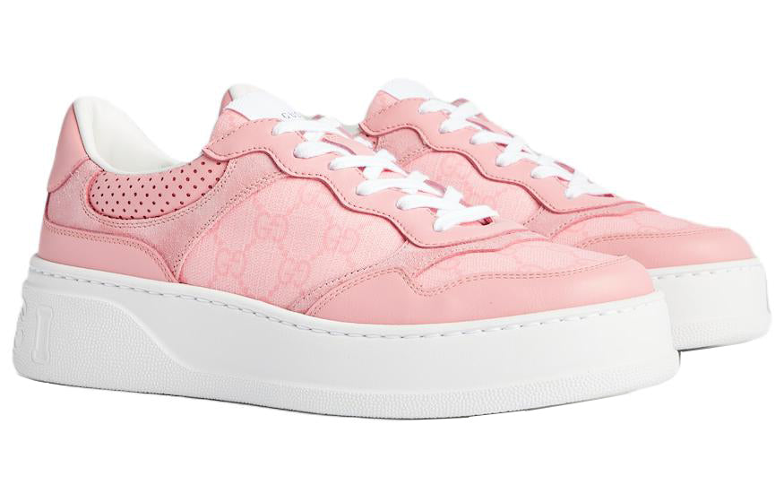 (WMNS) Gucci GG sneaker Supreme 'Pink White' 700775-AAB3I-5863