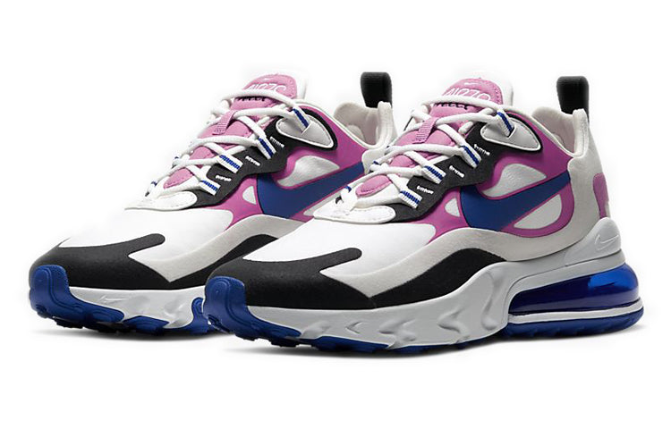 (WMNS) Nike Air Max 270 React 'White Fuchsia Blue' CI3899-100