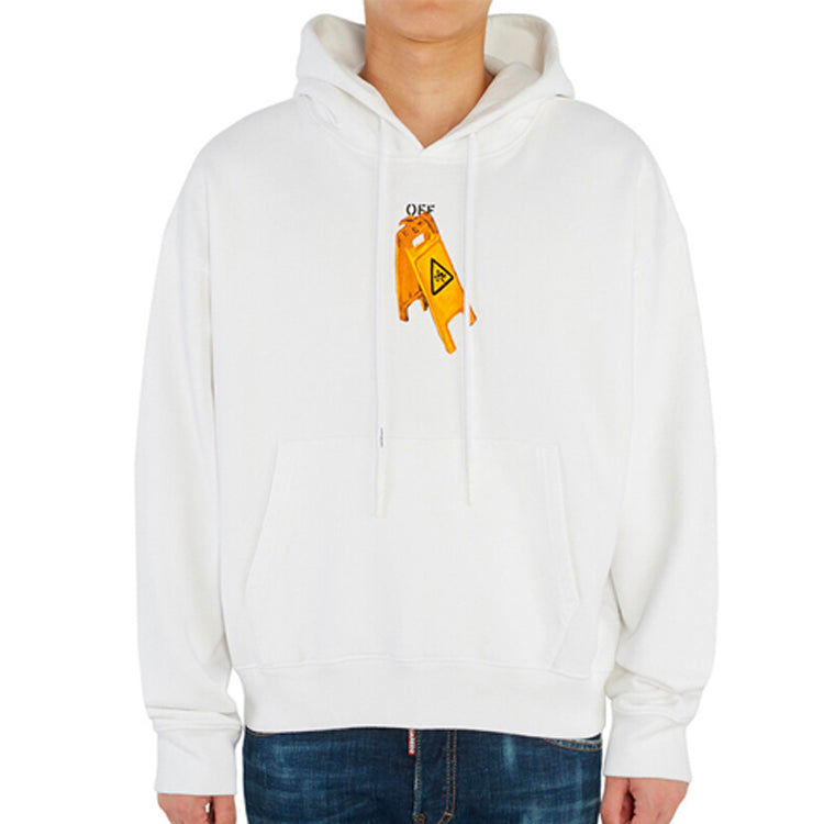 Off-White Pascal Painting Arrow Sweater Men's White OMBB037F20FLE0010110