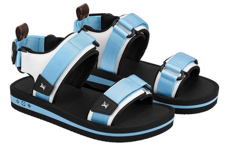 (WMNS) LOUIS VUITTON Arcade Sandals 'Blue' 1A8GJZ