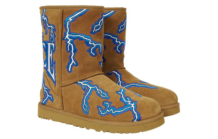 UGG x Palace Classic Short Boot 'Lightning Chestnut' 1153570-CHE