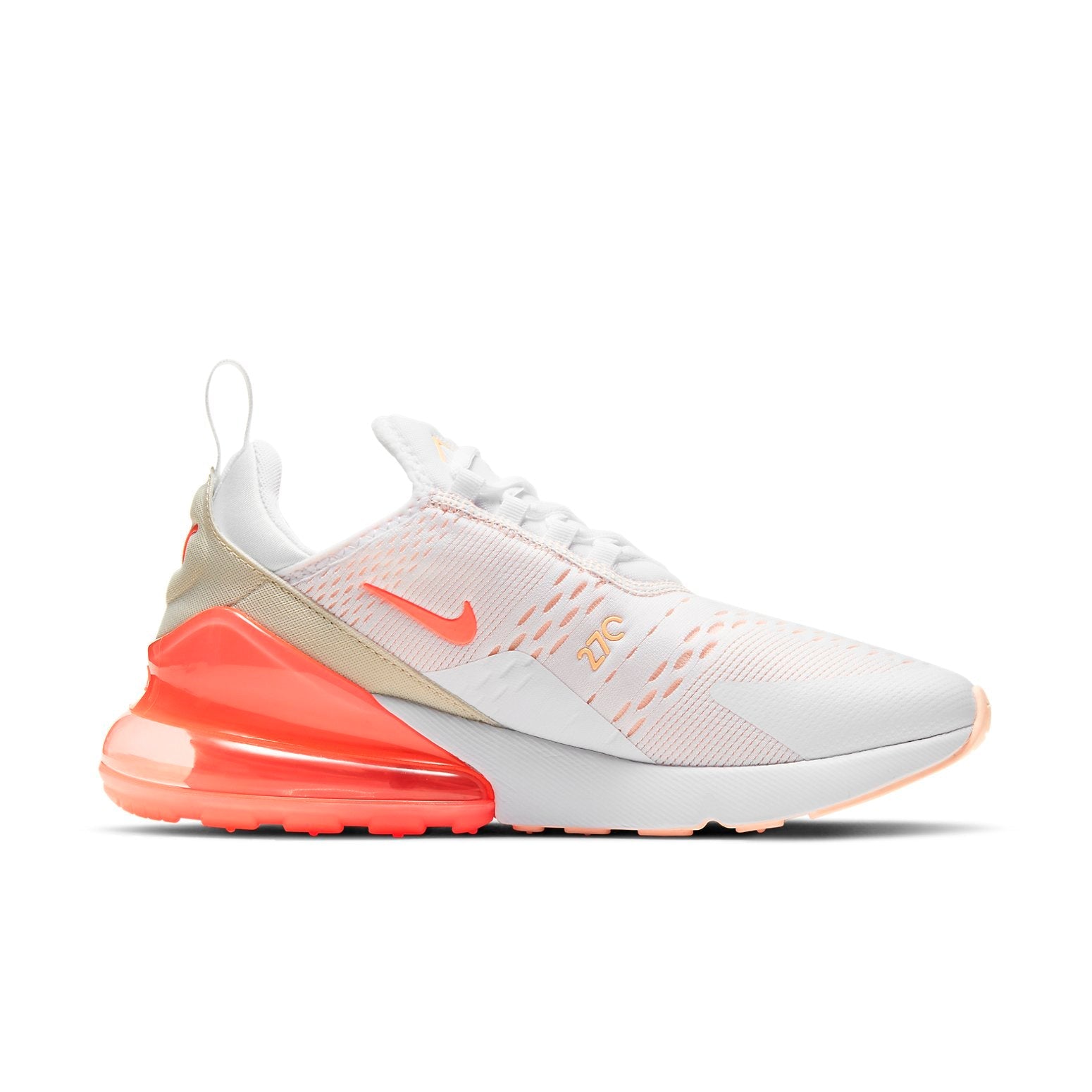 (WMNS) Nike Air Max 270 Essential 'White Bright Mango' DH3895-100