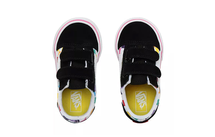 (TD) Vans Old Skool V 'Rainbow Checkerboard' VN0A38JNU09