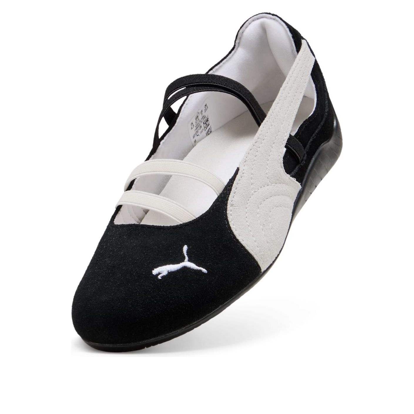 (WMNS) PUMA Speedcat Ballet Suede 'Black White' 401287-06