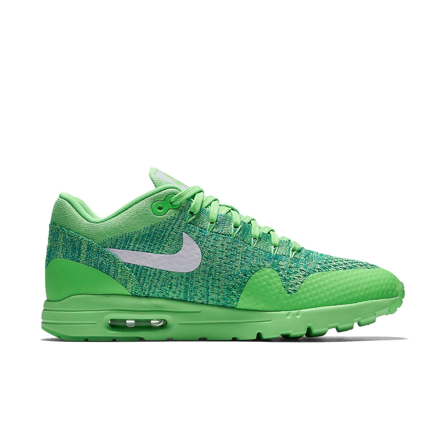 (WMNS) Nike Air Max 1 Ultra Flyknit 'Voltage Green' 843387-301