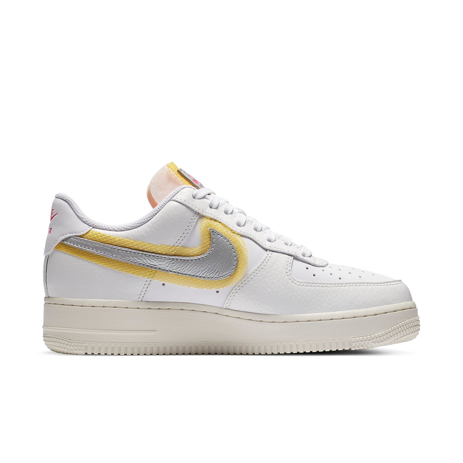 (WMNS) Nike Air Force 1 '07 LX 'White Metallic Silver Gold' CZ8104-100