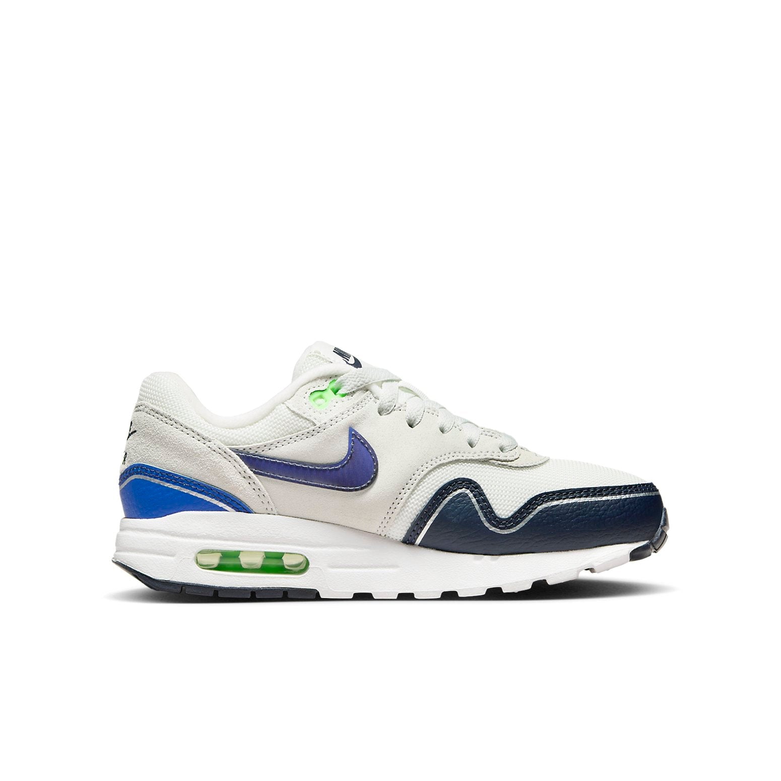 (GS) Nike Air Max 1 'Obsidian Royal Outlines' HF7814-100