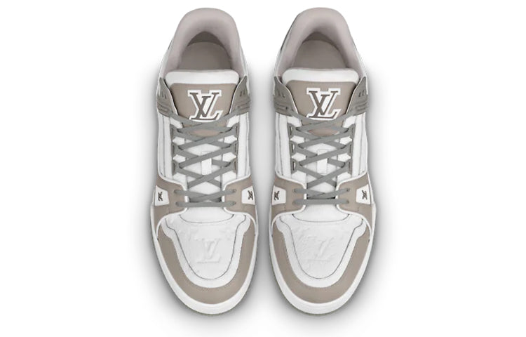 LOUIS VUITTON Trainer Sneakers 'Grey White' 1A8KB8