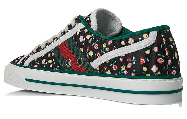 (WMNS) Gucci Tennis 1977 x Liberty of London 'Floral - Black' 606110-2IC10-1085