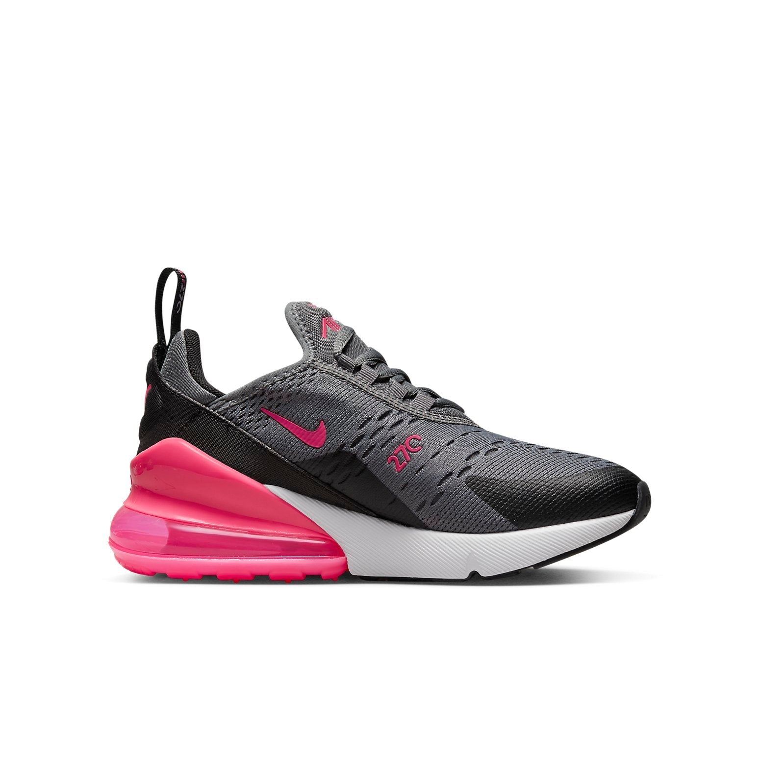 (GS) Nike Air Max 270 'Grey Hyper Pink' 943345-031