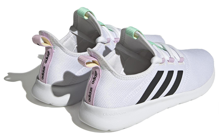 (WMNS) adidas Neo Cloudfoam Pure 2.0 Shoes 'White Black Green' H03762