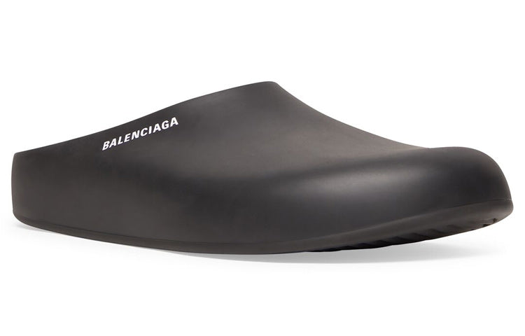 (WMNS) Balenciaga Mule Slides 'Black' 697635W1S8V1090