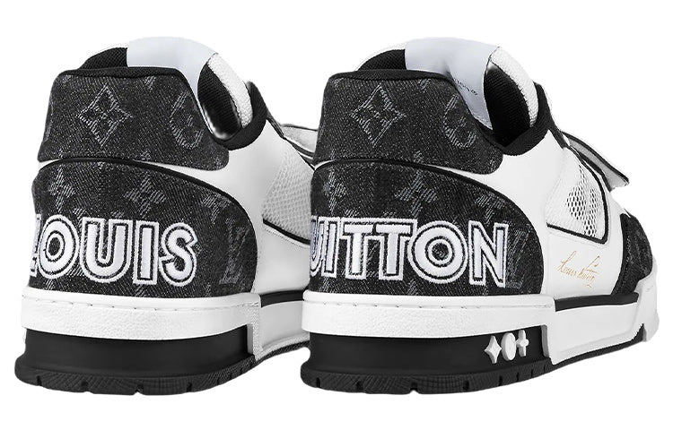 LOUIS VUITTON LV Trainer 'White Black Velcro' 1A9ZB0