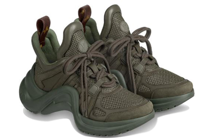(WMNS) LOUIS VUITTON Archlight 1.0 Sneakers 'Olive Green' 1A8822