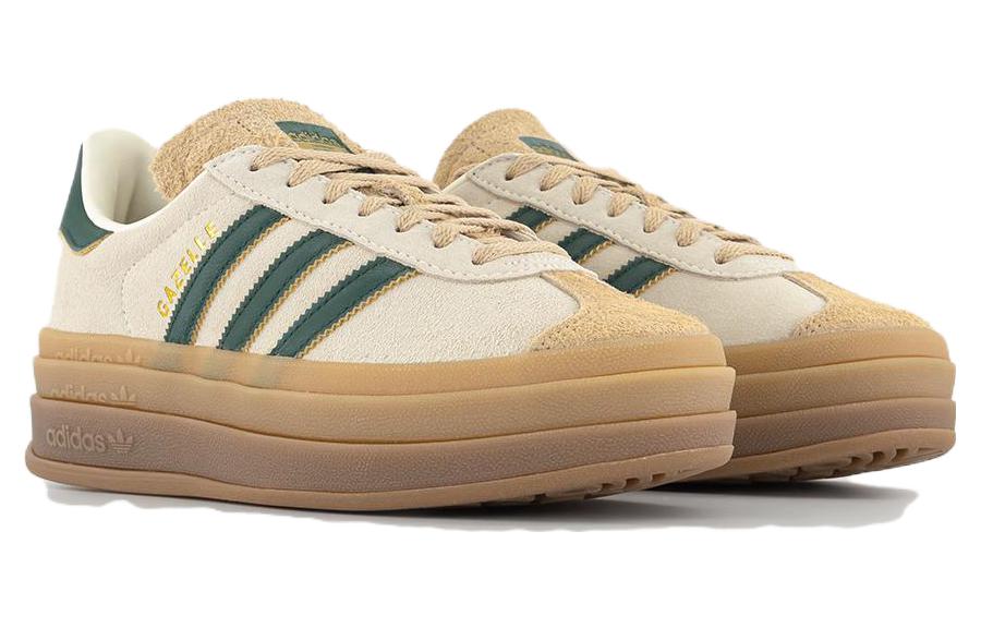 (WMNS) adidas Gazelle Bold 'Cream Collegiate Green' ID7056