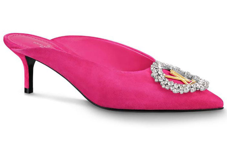 (WMNS) LOUIS VUITTON Madeleine Mule Heels 'Pink' 1A5BUY