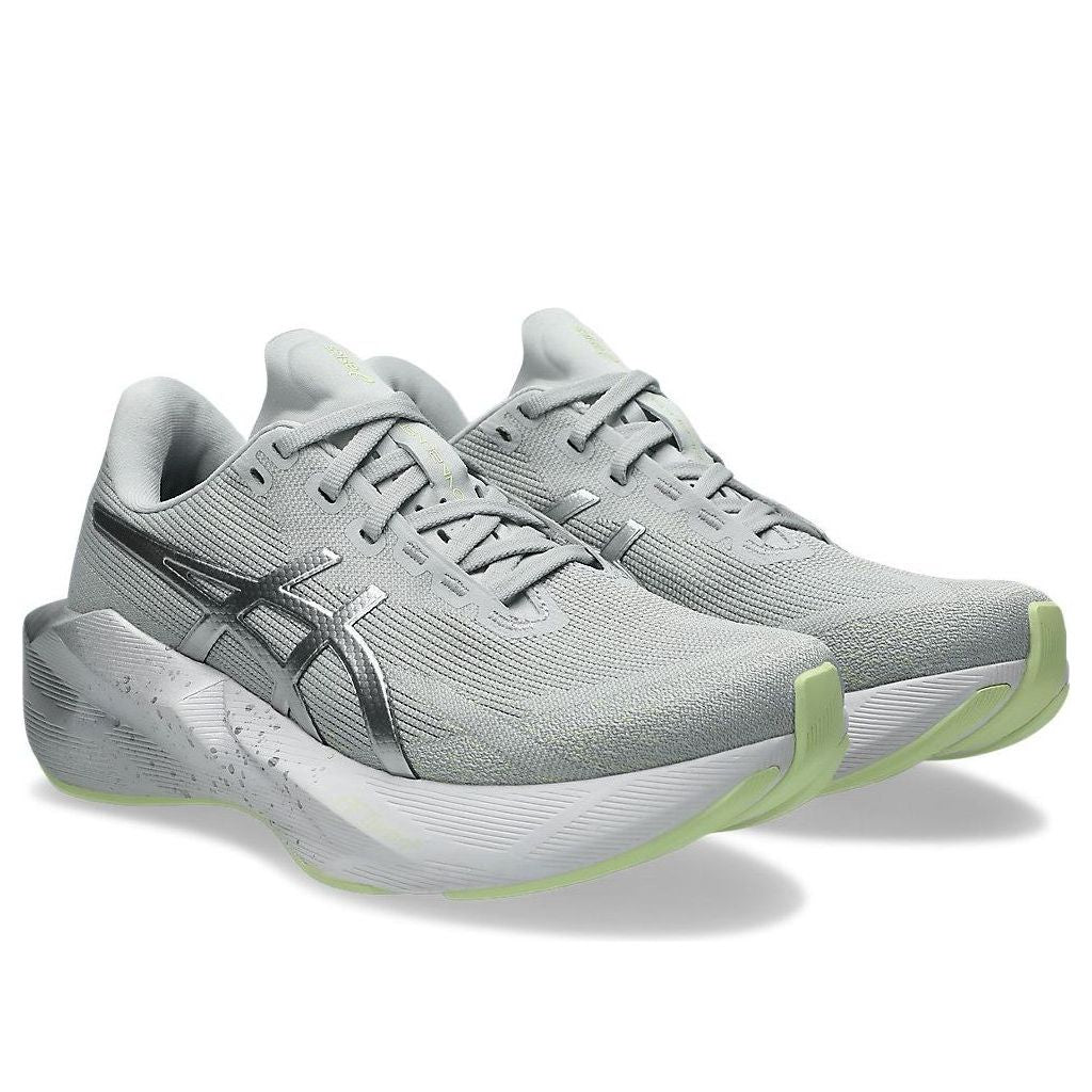 (WMNS) ASICS Novablast 6 'PLatinum Glow Green' 1012C070-020