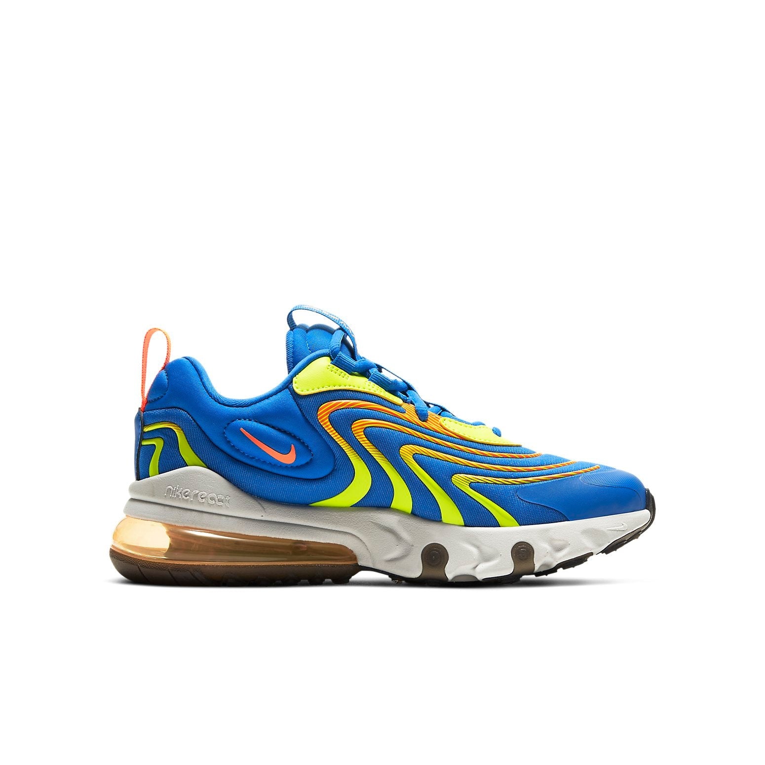 (GS) Nike Air Max 270 React ENG 'Soar Volt Orange' CD6870-401