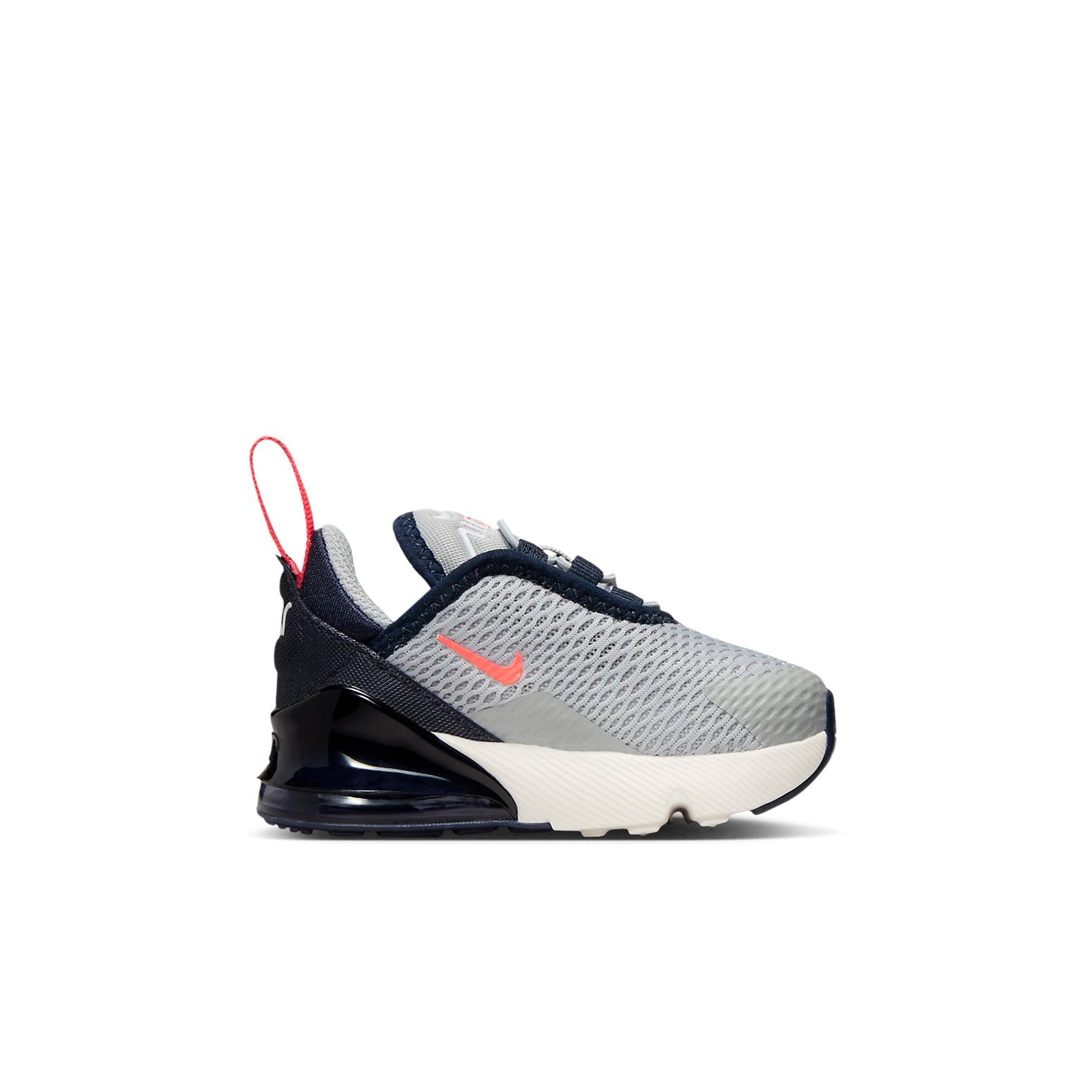 (TD) Nike Air Max 270 'Light Smoke Grey Bright Crimson' DD1646-028