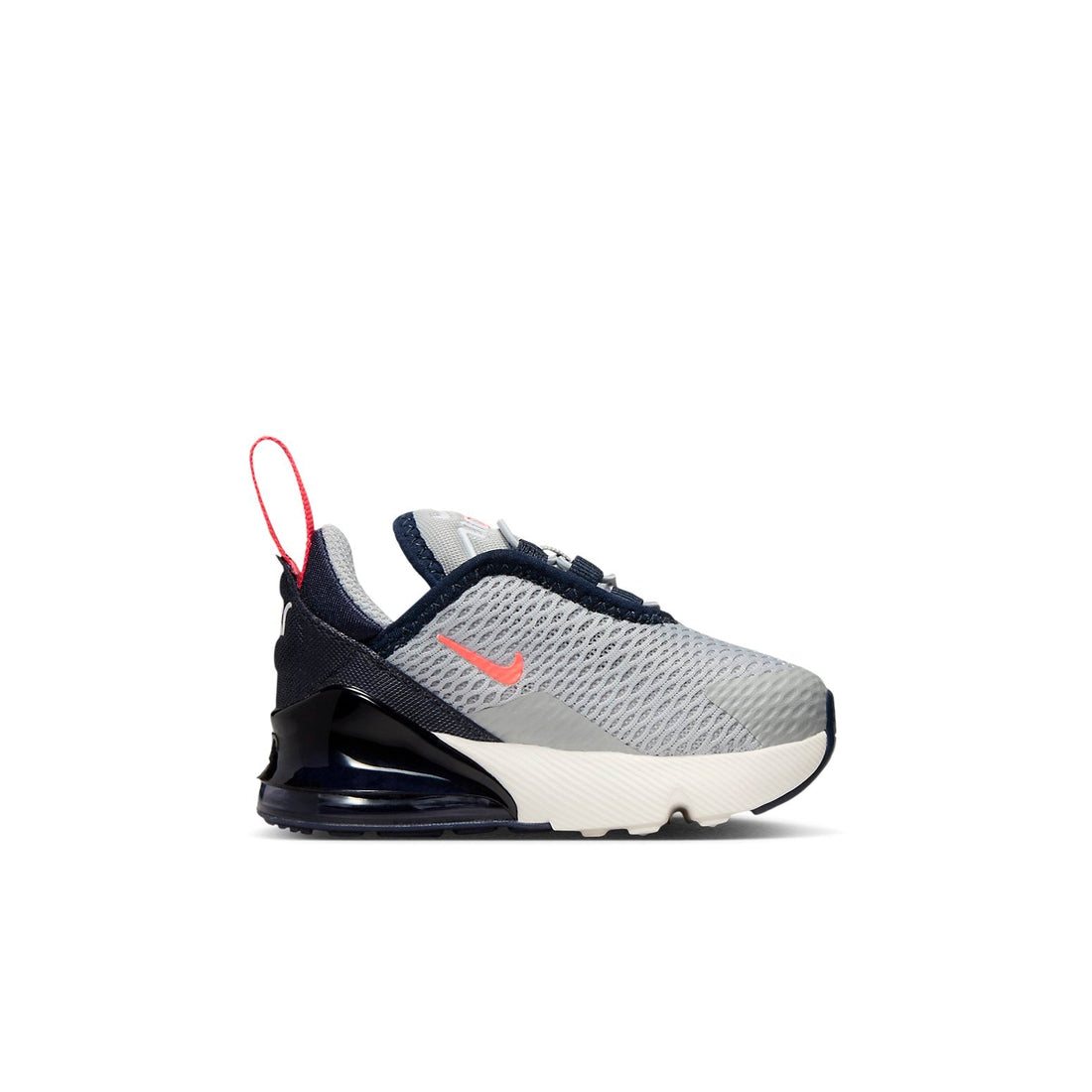 (TD) Nike Air Max 270 'Light Smoke Grey Bright Crimson' DD1646-028