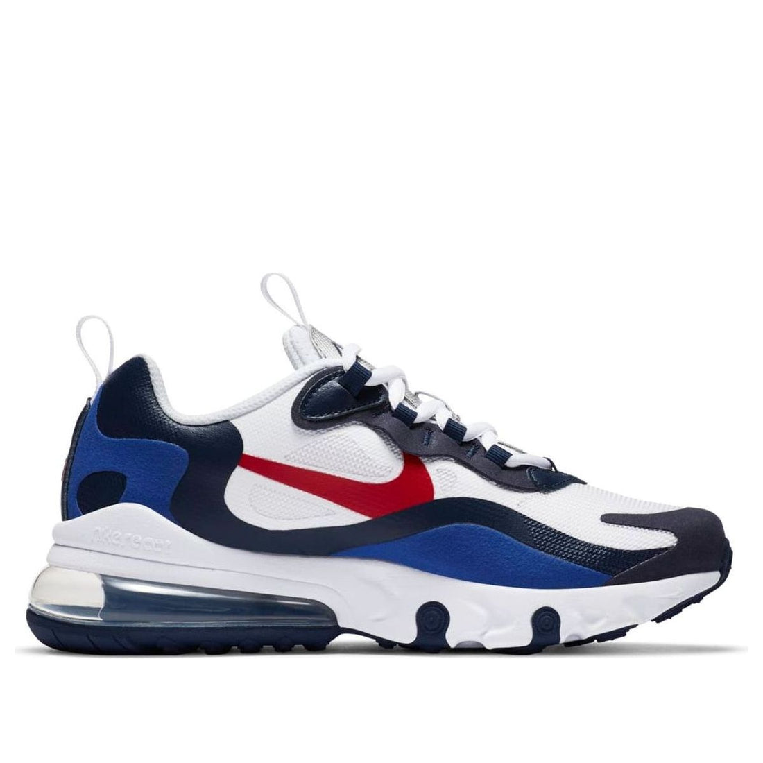 (GS) Nike Air Max 270 React 'White Midnight Navy Red' CZ5582-100
