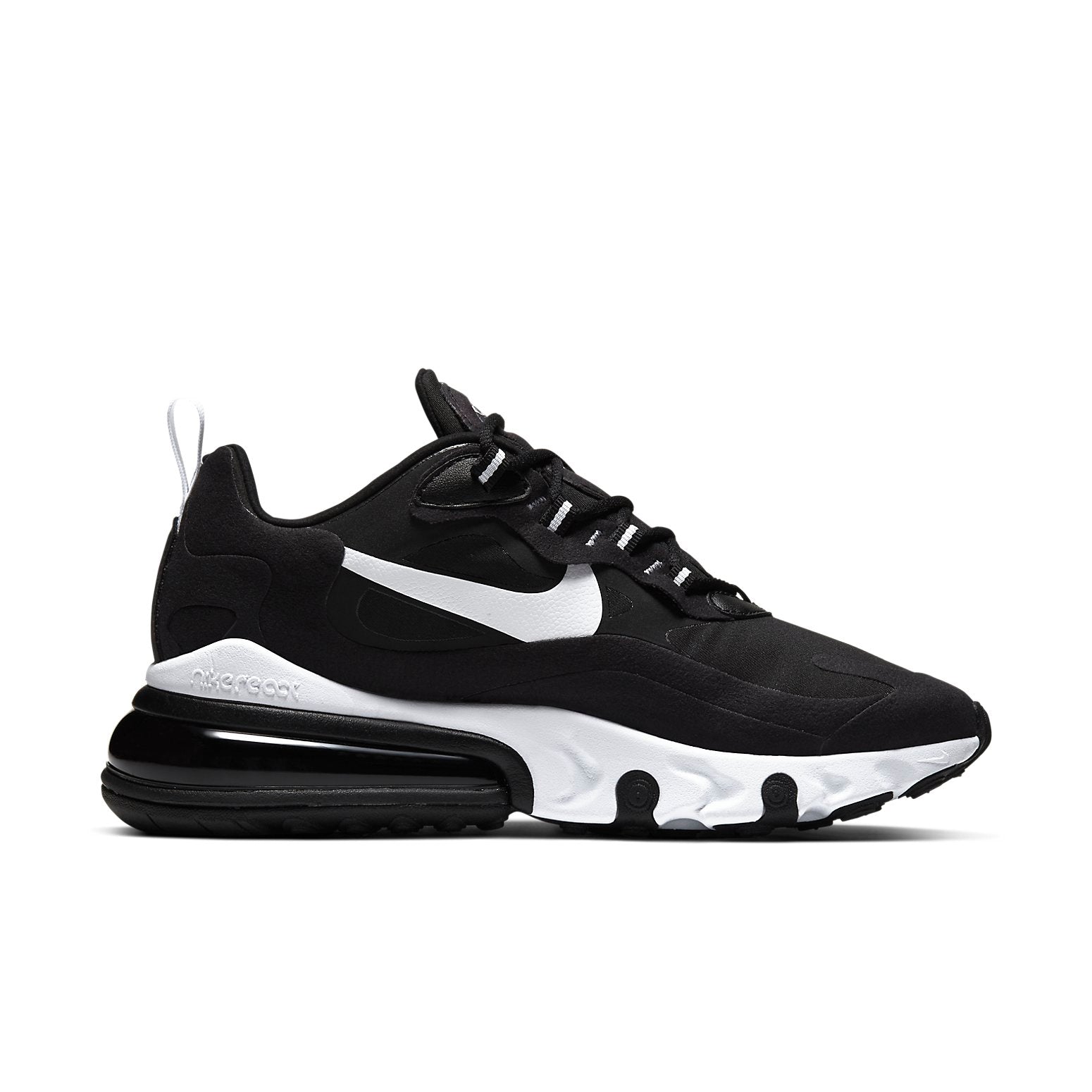 (WMNS) Nike Air Max 270 React 'Black White' AT6174-004