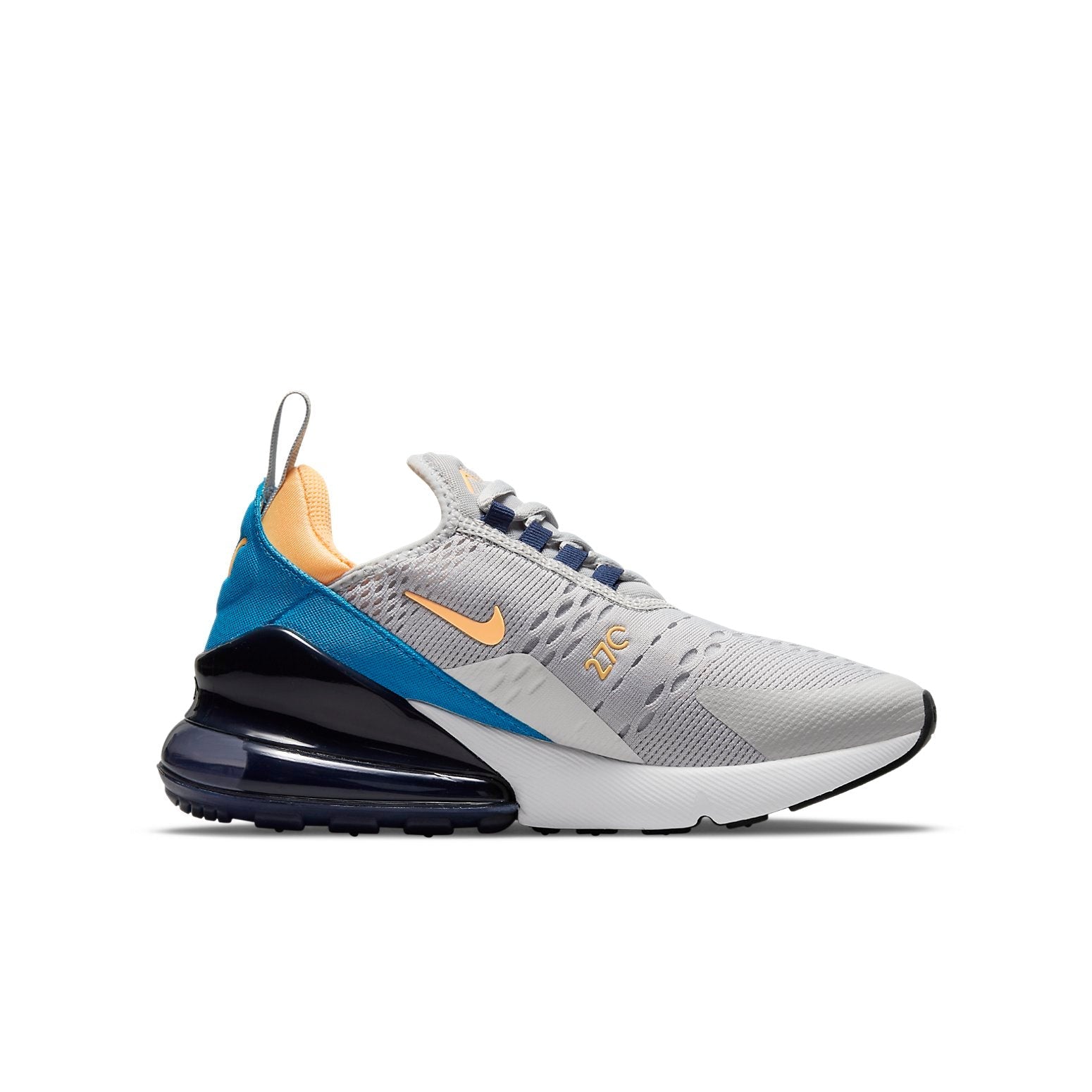 (GS) Nike Air Max 270 'Grey Fog Midnight Navy' 943345-032