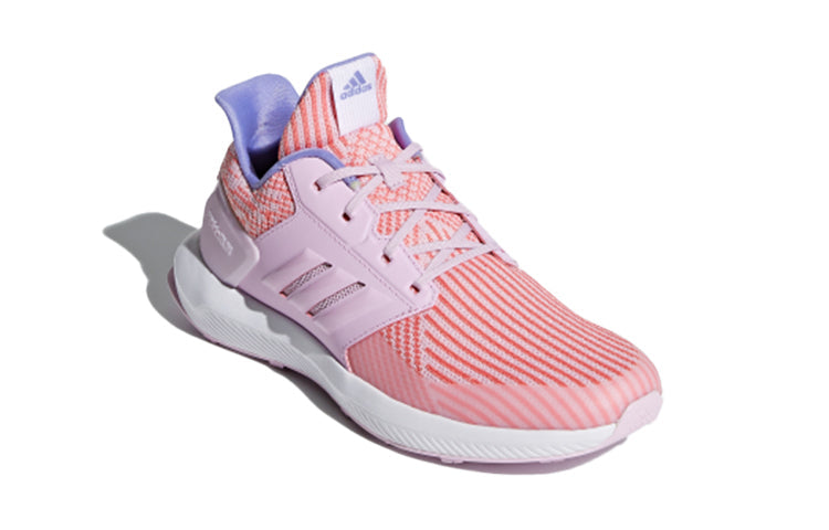 (GS) adidas Rapidarun Knit J Shoes Pink DB0216