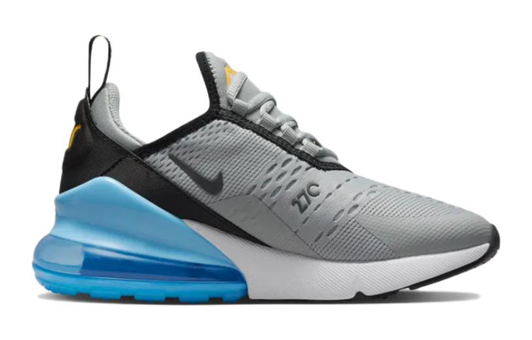 (GS) Nike Air Max 270 'Light Smoke Grey Baltic Blue' 943345-027