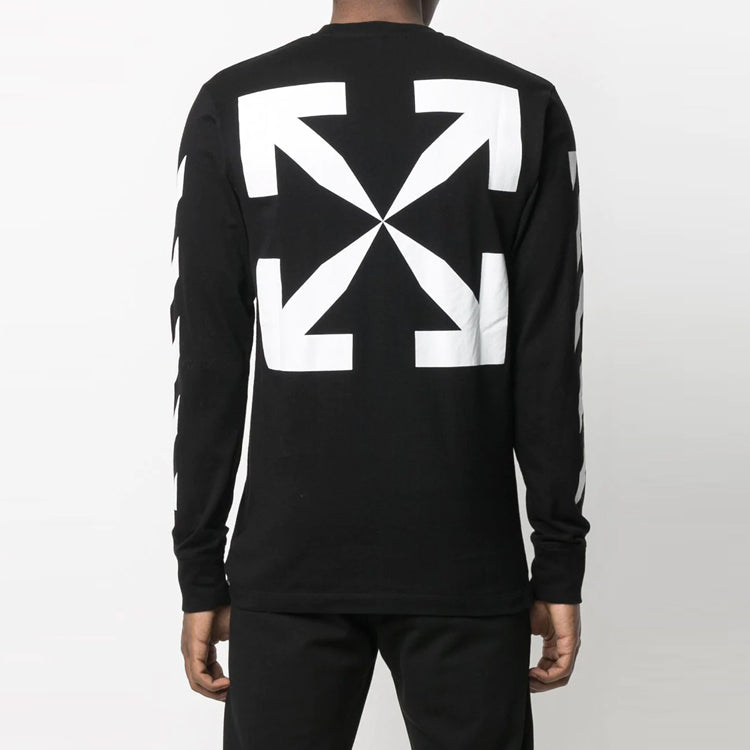 Off-White Mona Lisa Long-Sleeve T-Shirt 'Black' OMAB001R21JER0021001
