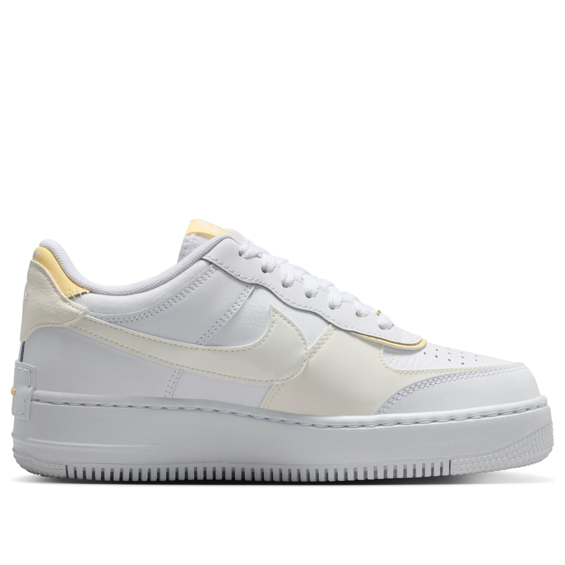 (WMNS) Nike Air Force 1 Shadow 'White Soft Yellow' CI0919-122