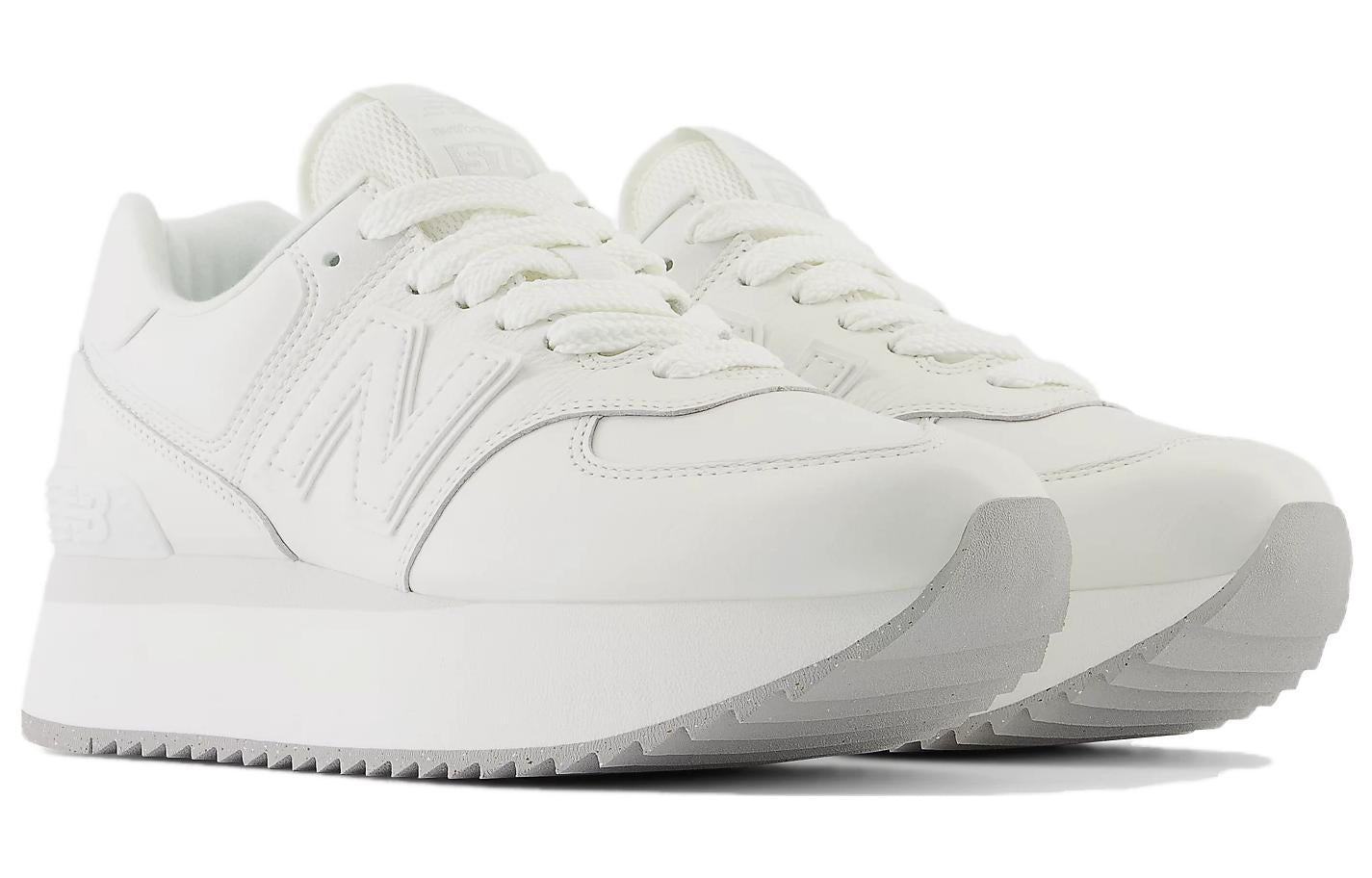 (WMNS) New Balance 574+ 'White Grey Matter' WL574ZFW
