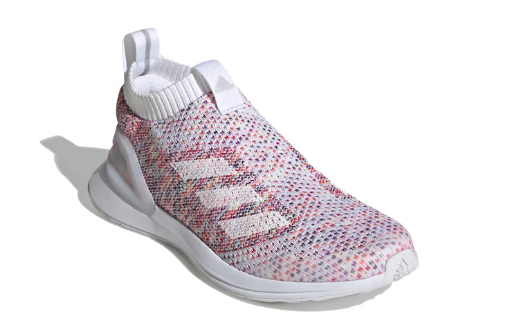 (GS) adidas RapidaRun Laceless Knit J 'Muti-Color' D97013