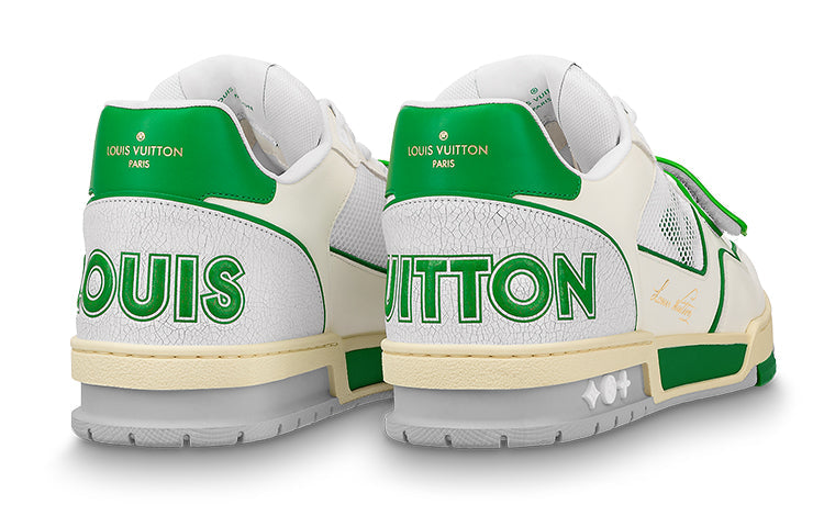 LOUIS VUITTON LV Trainers 'Green Mesh' 1A98UX
