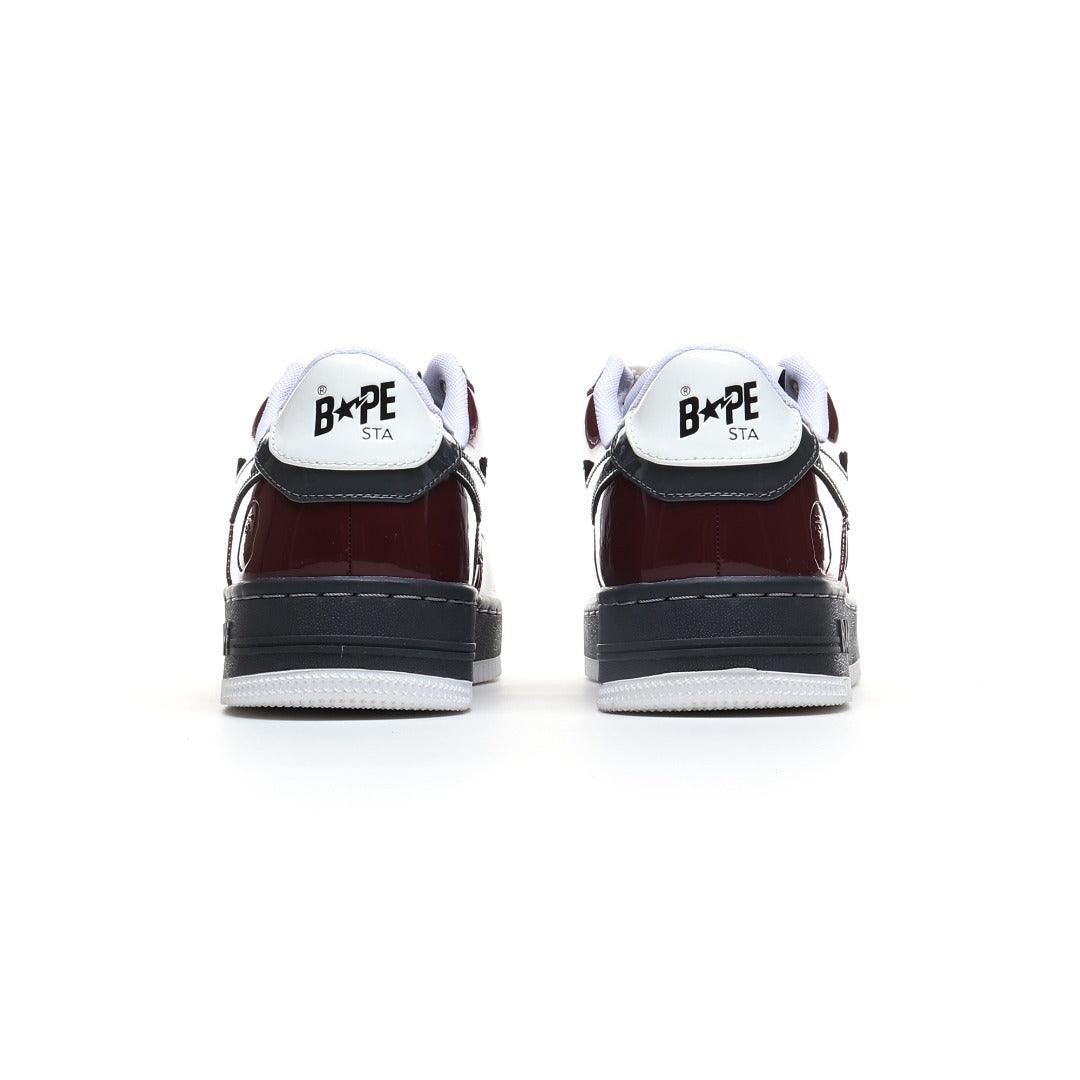 A Bathing Ape Bape Sta 'Nostalgic Burgundy Grey'
