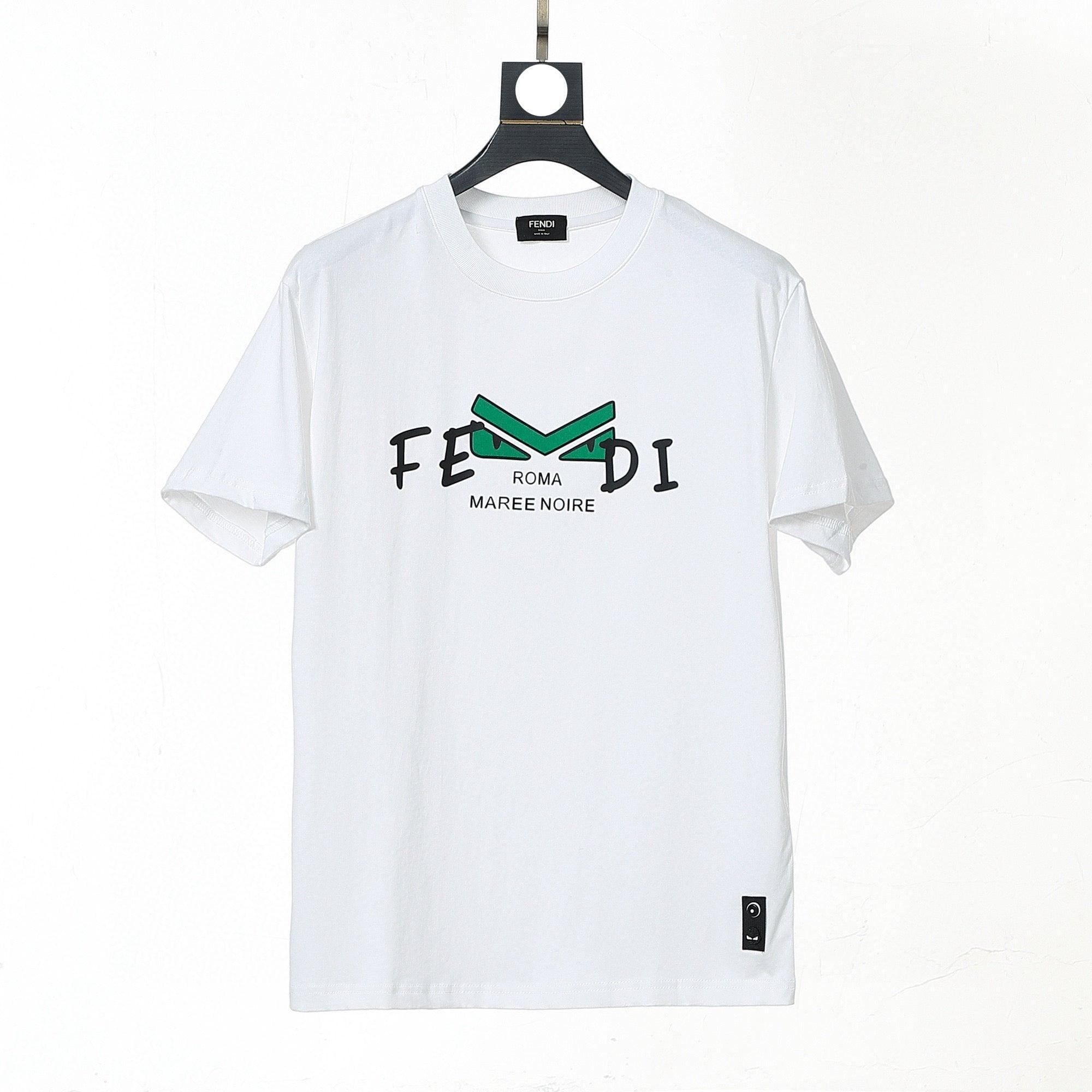 Fendi T-Shirt without Collar 'White'