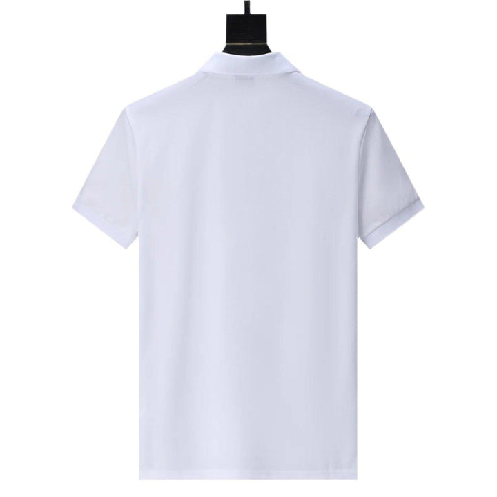 Hugo Boss White T-Shirt with Collar