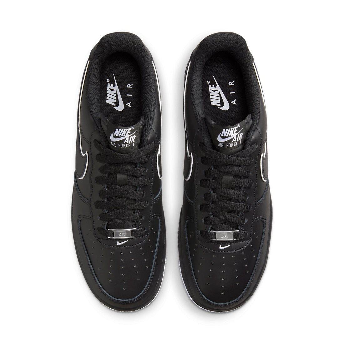 Nike Air Force 1 Low '07 Black White Sole (2023)