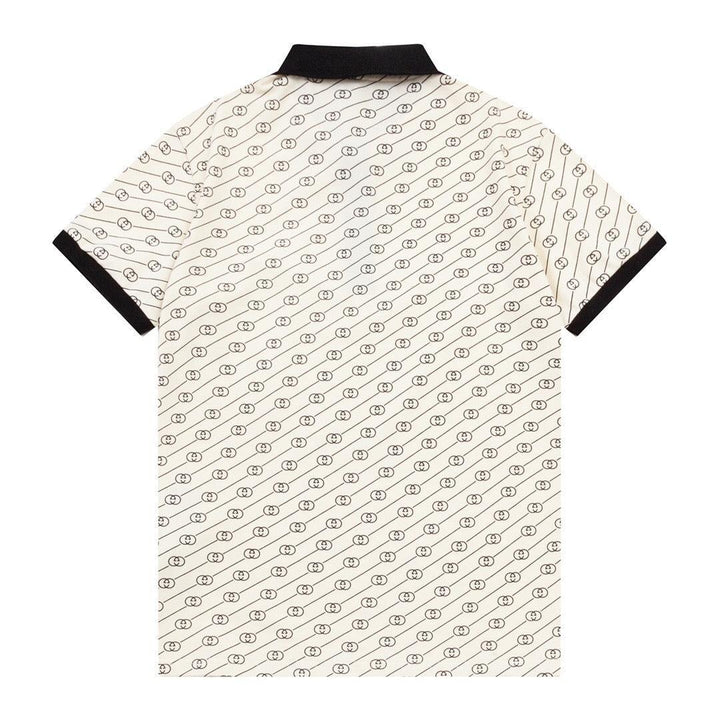 Gucci Light Beige T-shirt with a collar