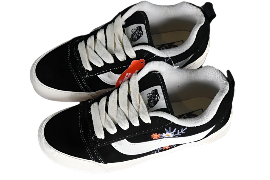 Vans Classics Knu Skool 'Black/White/Flower'