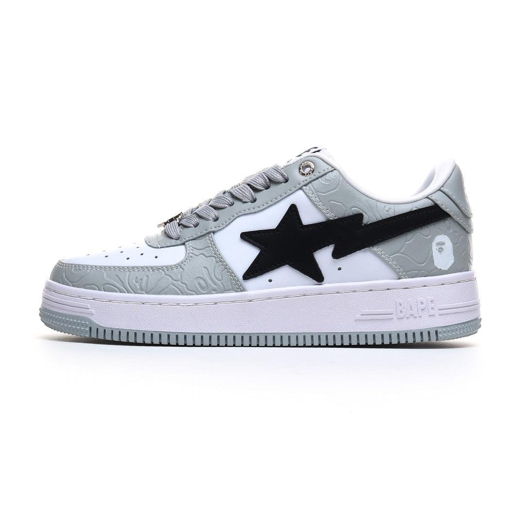 A Bathing Ape Bape Sta Low 'Grey Black'