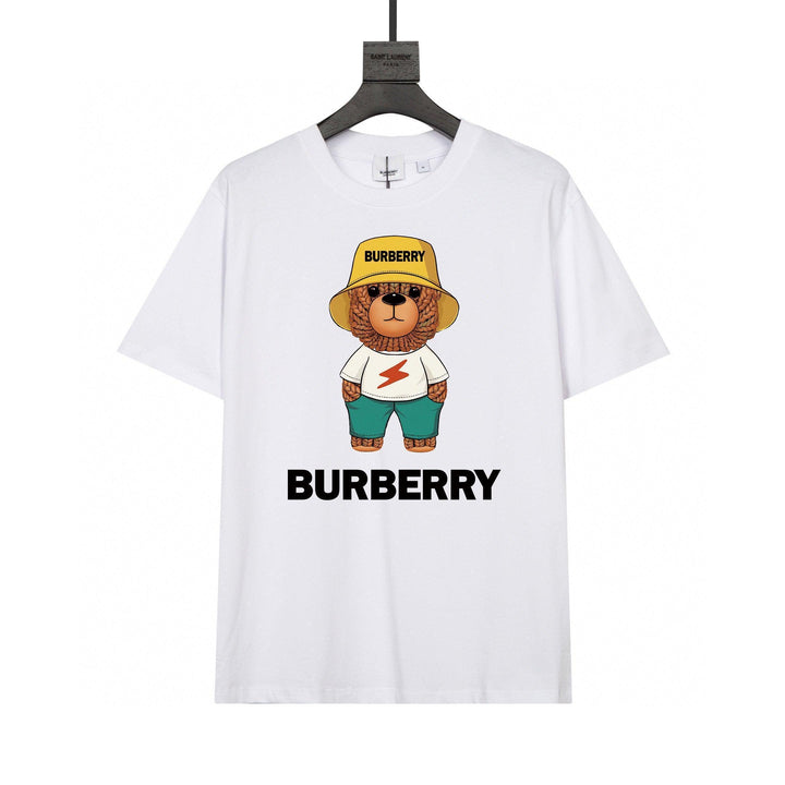 Burberry Bear T-Shirt White | Luxury Cotton Crew Neck Tee