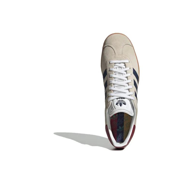 Adidas Originals Gazelle Indoor 'Beige Dark Blue Collegiate Burgundy'