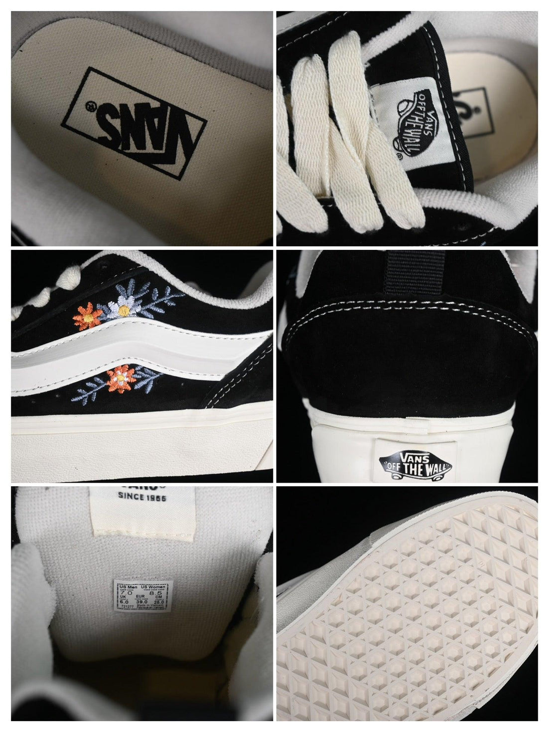 Vans Classics Knu Skool 'Black/White/Flower'
