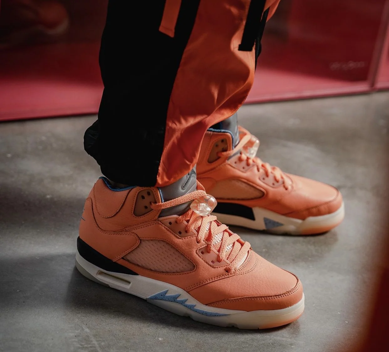 JORDAN 5 RETRO DJ WE THE BEST CRIMSON BLISS