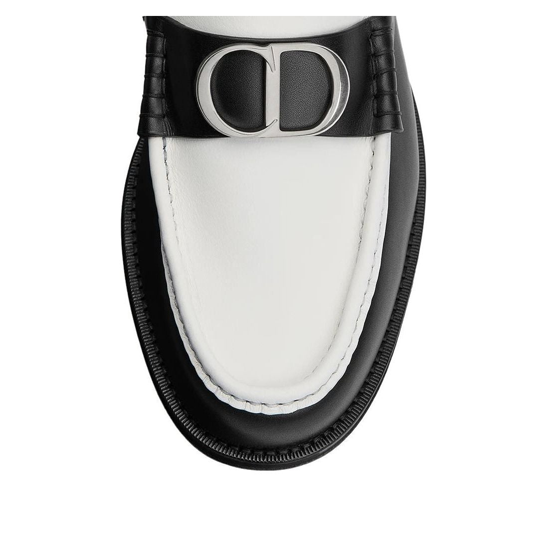 DIOR Granville Loafer 'Black White' 3LO184ACT-H960