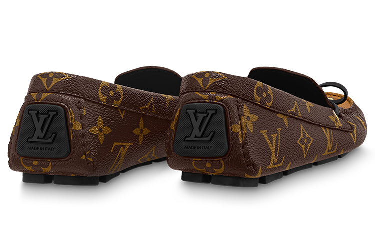 (WMNS) LOUIS VUITTON Gloria Flat Loafers 'Brown Monogram with Black' 1ABV2A